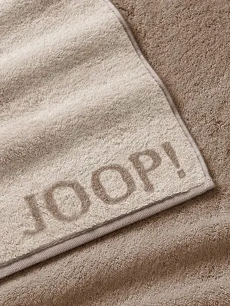 JOOP | Duschtuch 80x150cm CONTOUR DOUBLFACE Taupe | beige